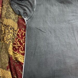 Affliction Gray Cotton T-Shirt